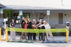 New EV Charging Stations Outside TCTC Offices