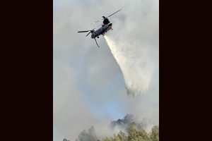 Harney Fire on Jacksonville Road in Tuolumne County