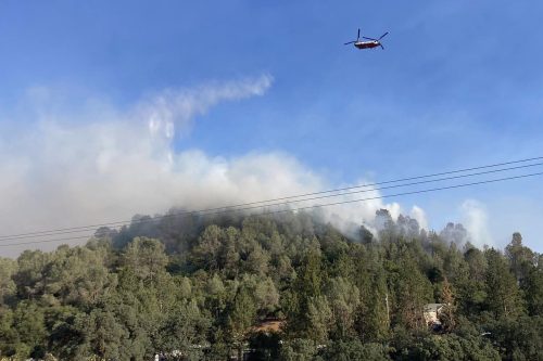 Harney Fire on Jacksonville Road in Tuolumne County