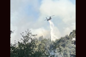 Harney Fire on Jacksonville Road in Tuolumne County