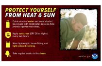 Hot temperatures on horizon