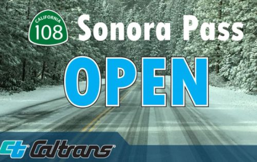 Highway 108 Sonora Pass opens for season