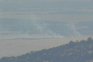 Vegetation fire east of Copperopolis in Calaveras County