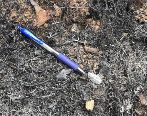 Pen points to failed catalytic converter part that ignited fire