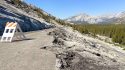 Damage on Tioga Road
