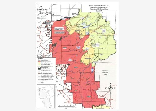High Hazard Areas In Red