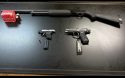 Weapons confiscated during Copperopolis arrest