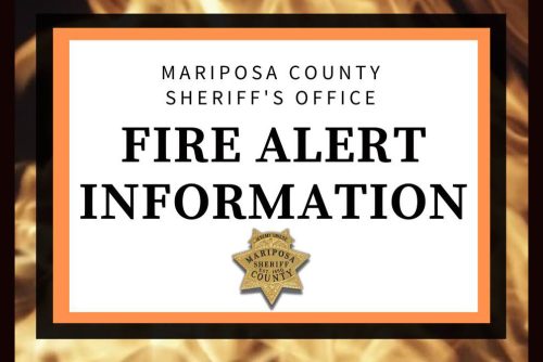 Mariposa County Sheriff Fire Alert Information