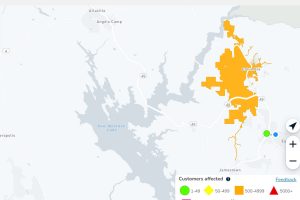 PG&E power outage in Sonora, Jamestown and Columbia areas 5:15 p.m.