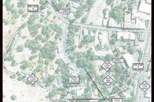 Pixely Avenue closure map