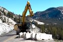 Road repairs being made to Tioga Road in Yosemite National Park
