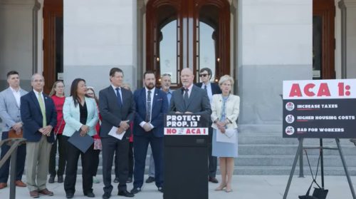 Jon Coupal and GOP lawmakers speak at CA Capitol