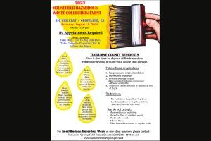 Chance To Get Rid Of Hazardous Household Waste