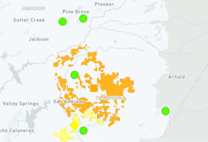 PG&E Power Outage Map
