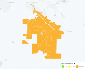 Tuolumne County Power Outage