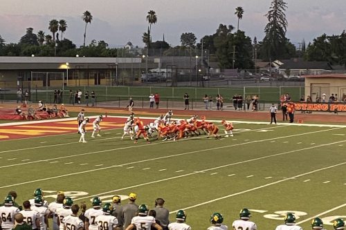 Sonora loses to Oakdale in High School Football opener