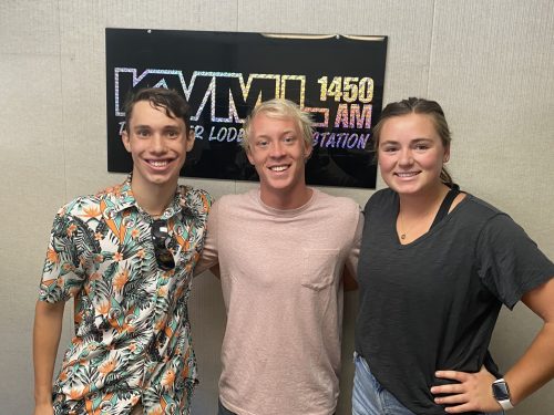 David Talavera, Aidan Pink and Gracie Bearden