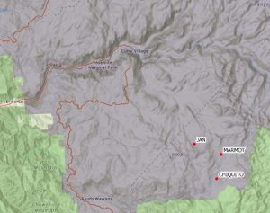 Lightning Cause Fires in Yosemite