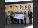 Senator Marie Alvarado Gil delivers check to Calaveras Animal Shelter