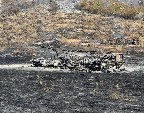Knoll Fire - Calaveras Consolidated Fire Image