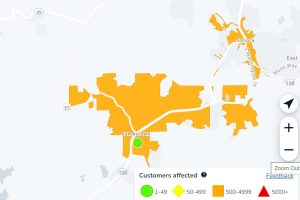 PG&E power outage in Sonora and Jamestown