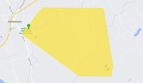 Jamestown Power Outage