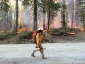 Quarry Fire burning in STF