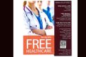 Seventh-day Adventist Church Discover Life Hope Free Health Clinic flyer