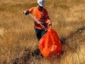 Caltrans Dist. 10 crews picking up trash in the Mother Lode