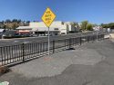 Fence constructed at the Corner Car Wash on Mono Way in Sonora