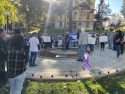 Pro-Israel Rally in downtown Sonora -- Photo taken by Sabrina Biehl