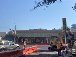 New Traffic Lights In Downtown Sonora