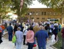 Pro-Israel Rally in downtown Sonora -- Photo taken by Sabrina Biehl