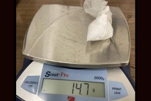 Archive photo of fentanyl found and seized in raid -- MCSO photo