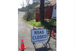 Old Priest Grade Closure
