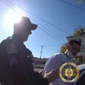 Anthony Isaiah Crudo being arrested
