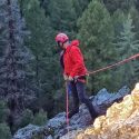 CCSO search and rescue crews continue efforts to locate missing hiker Ann Herford using a specialized high-angle rope team -- CCSO photo