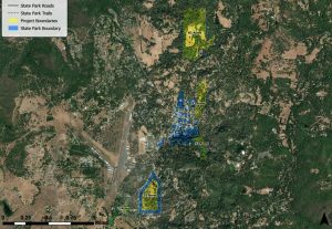 Columbia Pile Burning Map