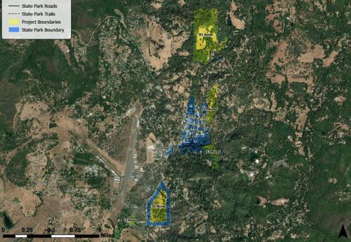 Columbia Pile Burning Map