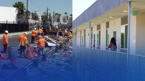 Homeless encampment cleanup - Governor's Office image