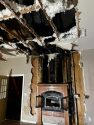 Jenny Lind house fire -- CCF photo