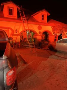 Jenny Lind house fire -- CCF photo