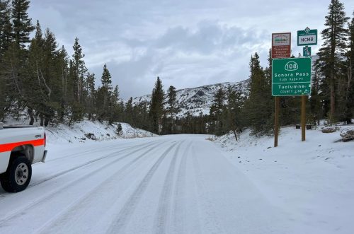 Snow on Sonora Pass