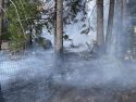 Pine Fire destroys home in Twain Harte -- CAL Fire TCU photo