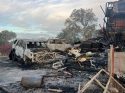 Fire in Valley Springs