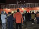 Tree Lighting ceremony at the Red Church in downtown Sonora