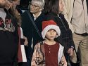 Tree Lighting ceremony at the Red Church in downtown Sonora