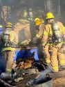 Tuolumne house fire -- TCFD photo
