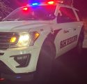 CCSO patrol vehicle at night