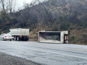 Crash on Highway 108 - Photo courtesy of (Tuolumnecountycode3)